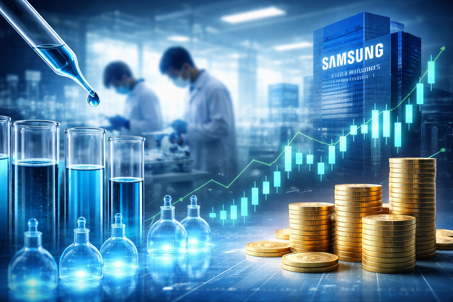 삼성에피스홀딩스 주식 전망 : 바이오시밀러 시장 성장과 신약 개발의 기회, 그러나 리스크도 존재 관련 사진
