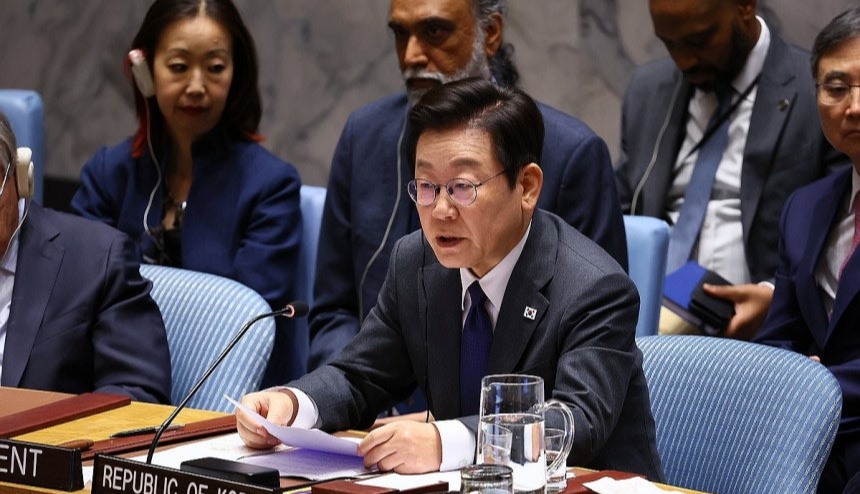 이재명 대통령 "AI는 새끼 호랑이"…유엔에서 던진 메시지