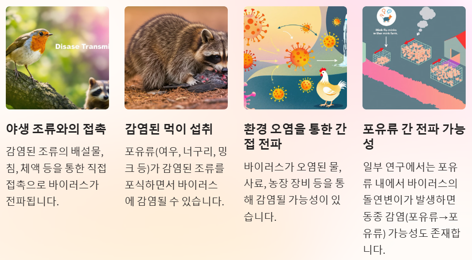 포유류 감염경로