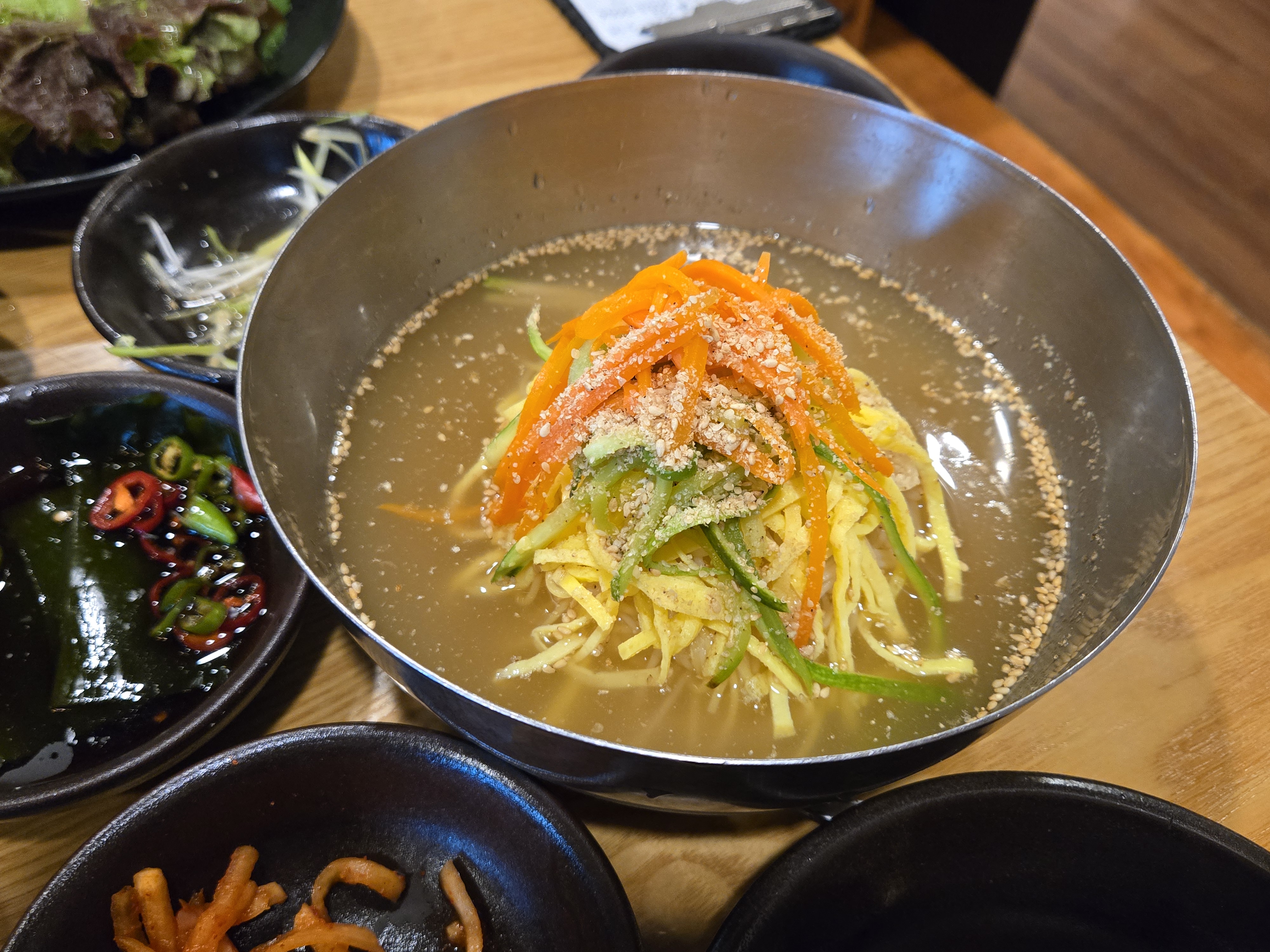 수성구맛집 명동돼지한마리 소면