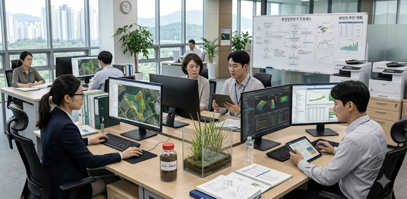 개발과 자연의 균형을 먼저 계산하는 사람들, 환경영향평가 연구원의 하루