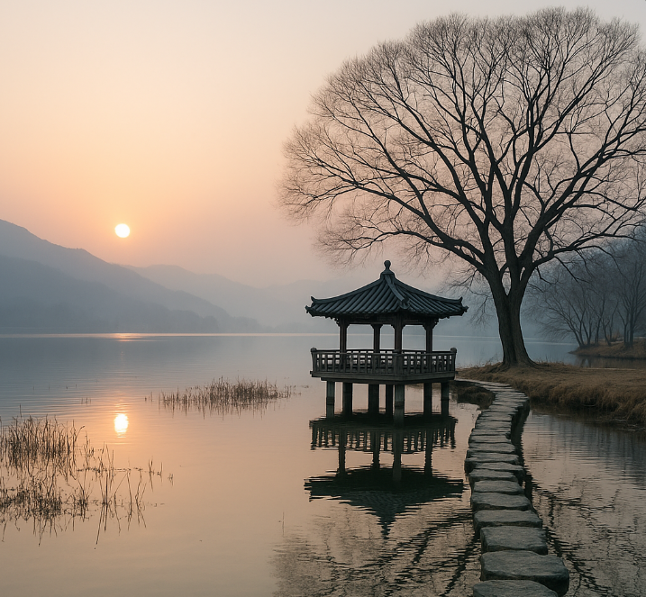 양평 두물머리 경치