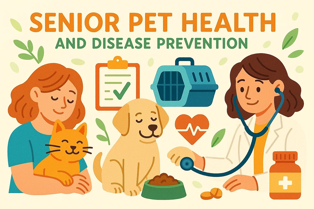 노령 반려동물 건강 유지