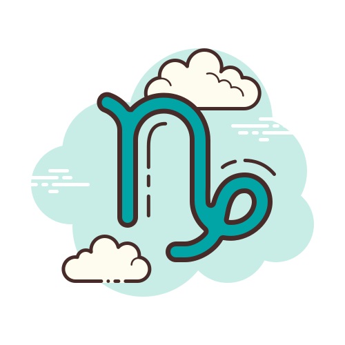 염소자리 사인 일러스트