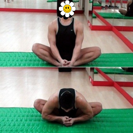발바닥 모으기 운동