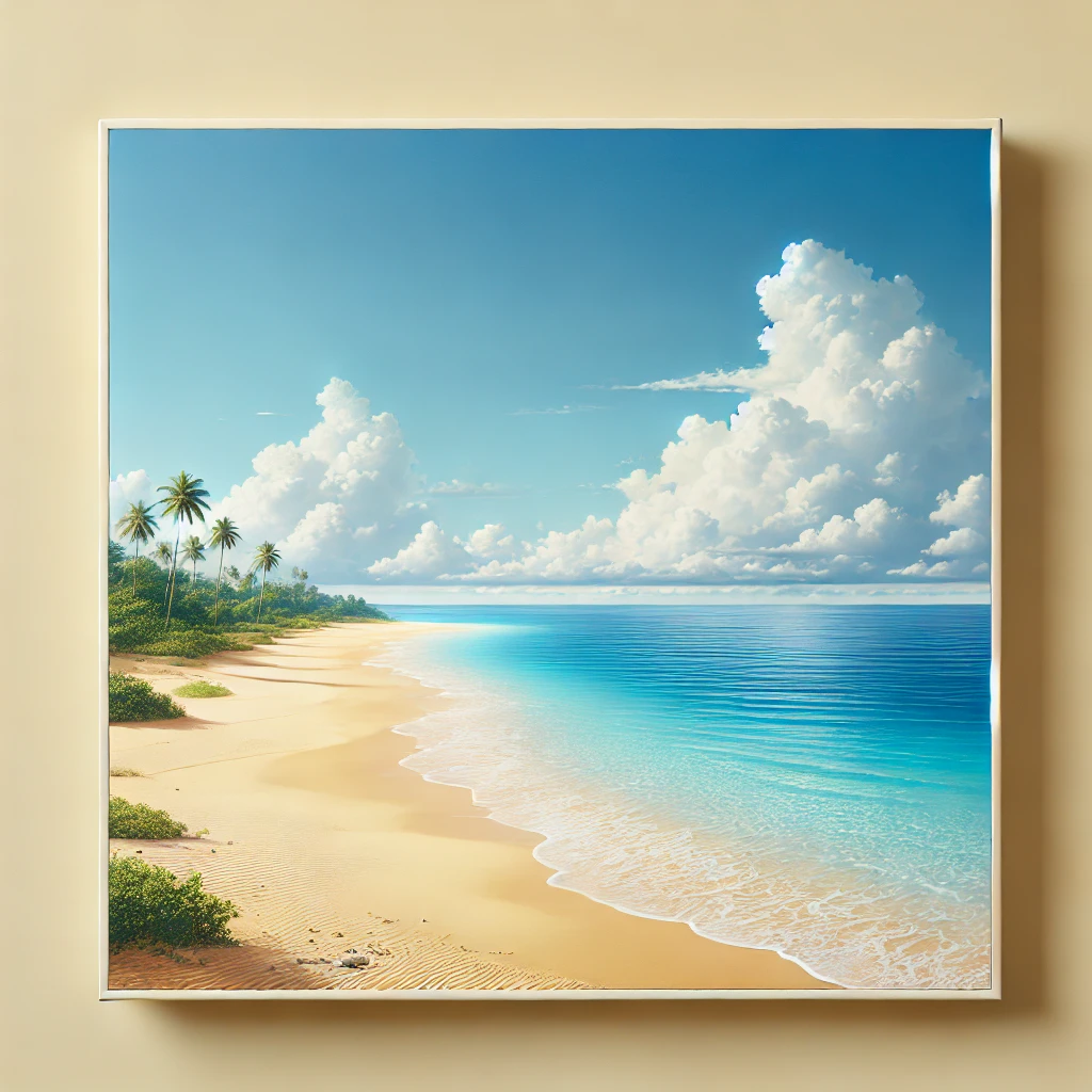 오키나와 해변가 이미지