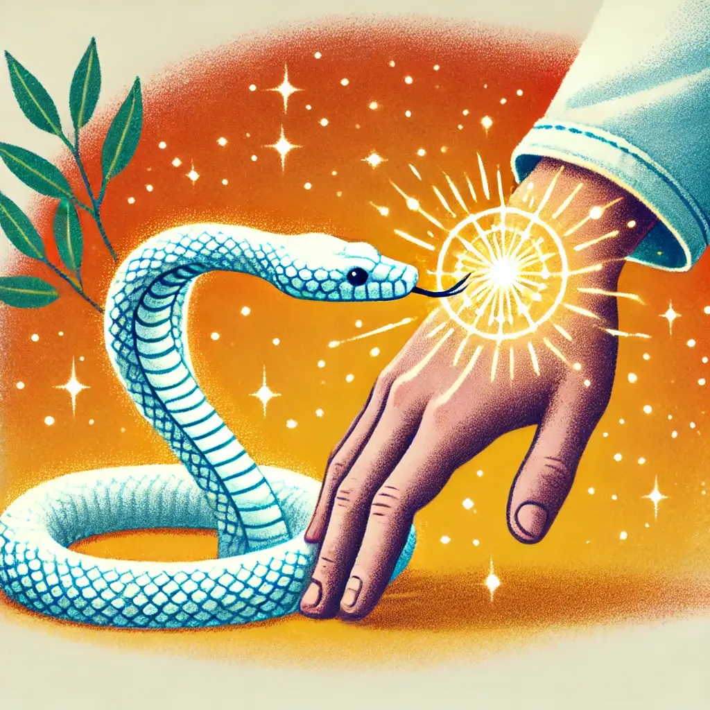 흰 뱀 꿈 해몽
