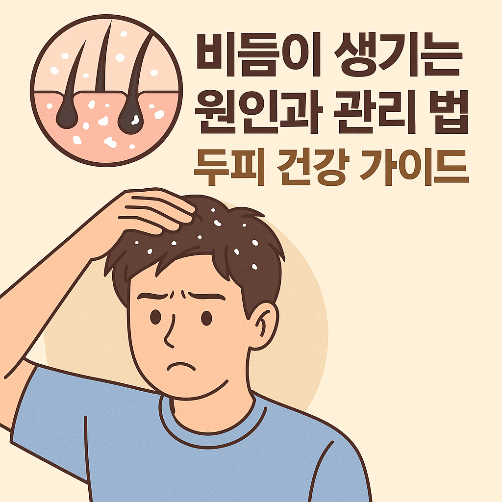 비듬이 생기는 원인과 관리 방법 두피 건강 가이드