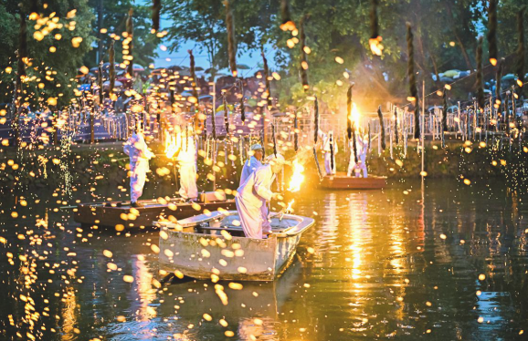 함안 낙화축제 무진정 낙화놀이 일정 주차장 교통편