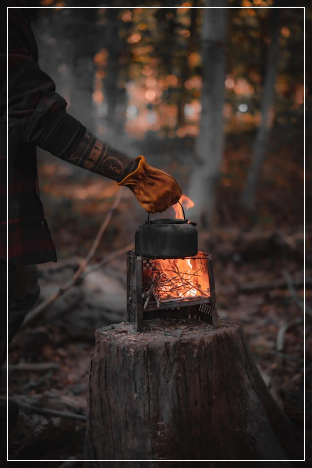 펄펄 끓는 물이 필요하다