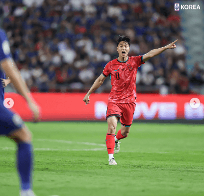 2026 북중미 월드컵 아시아 2차 예선 태국원정경기 한국승리