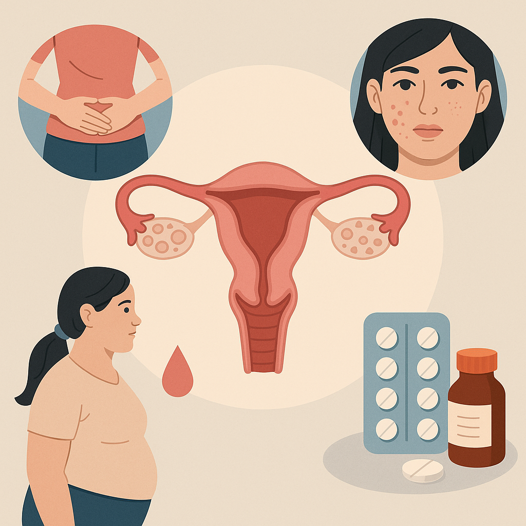 다낭성난소증후군(PCOS), 생리불순이 전부가 아닙니다