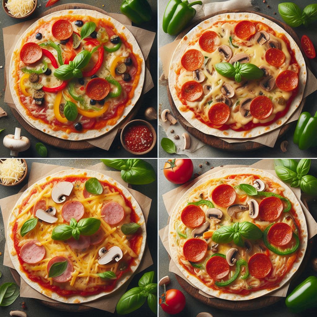 집에서 피자만드는법 레시피 뭐가 있을까? 포테이토와 또띠아, 초간단 식빵으로 피자빵 만들기!