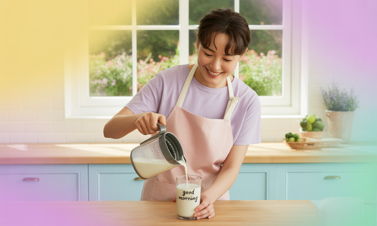 두유제조기로 시작하는 건강한 변화