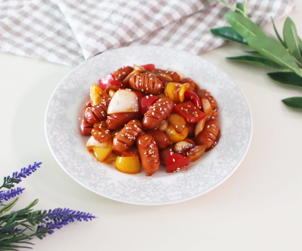 소세지야채볶음