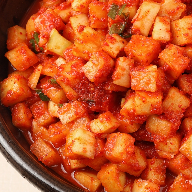 깍두기 맛있게 담는법