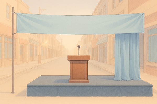 김문수 후보 일정 중단 선언!