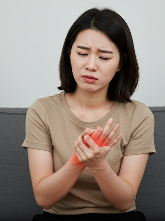 손가락 통증 주요 증상 2