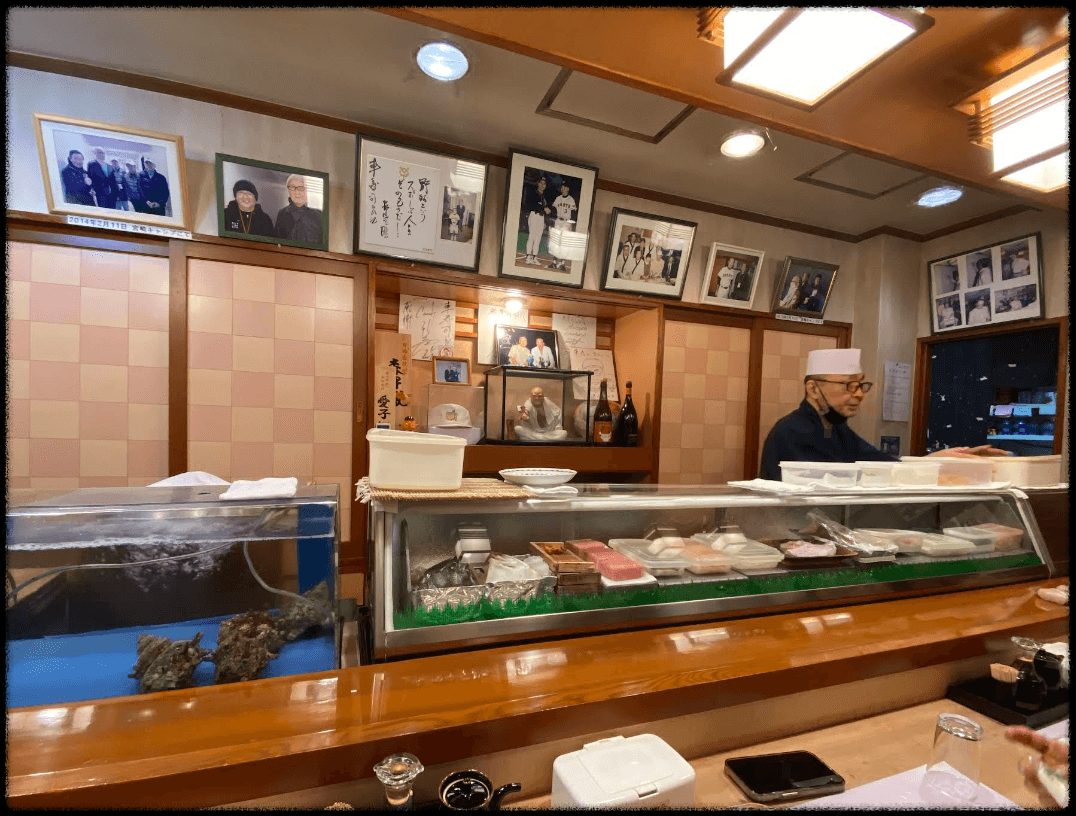 후쿠오카 스시 맛집 스시 쿠루마 스시1