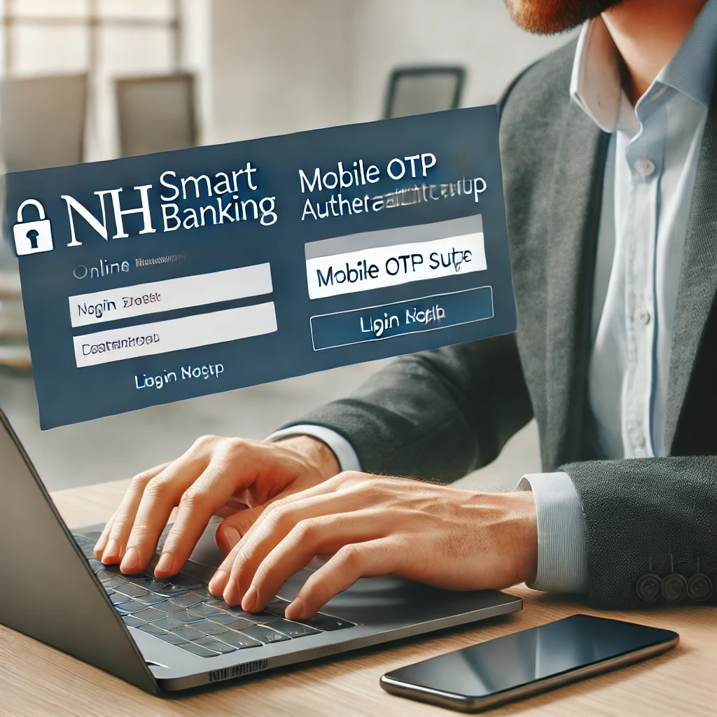 농협은행 모바일 OTP 발급 방법