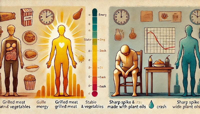 고기가 바꾼 인생: 육식 위주 식단으로 찾아온 수면&amp;#44; 에너지&amp;#44; 장 건강의 놀라운 변화