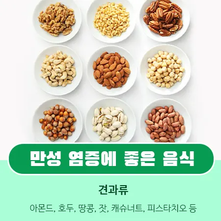 만성 염증에 좋은 음식