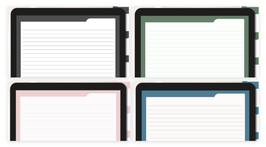 나눔하고 있는 굿노트 속지