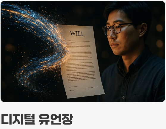 가장 안전한 해결책&amp;#44; 아날로그 유언장