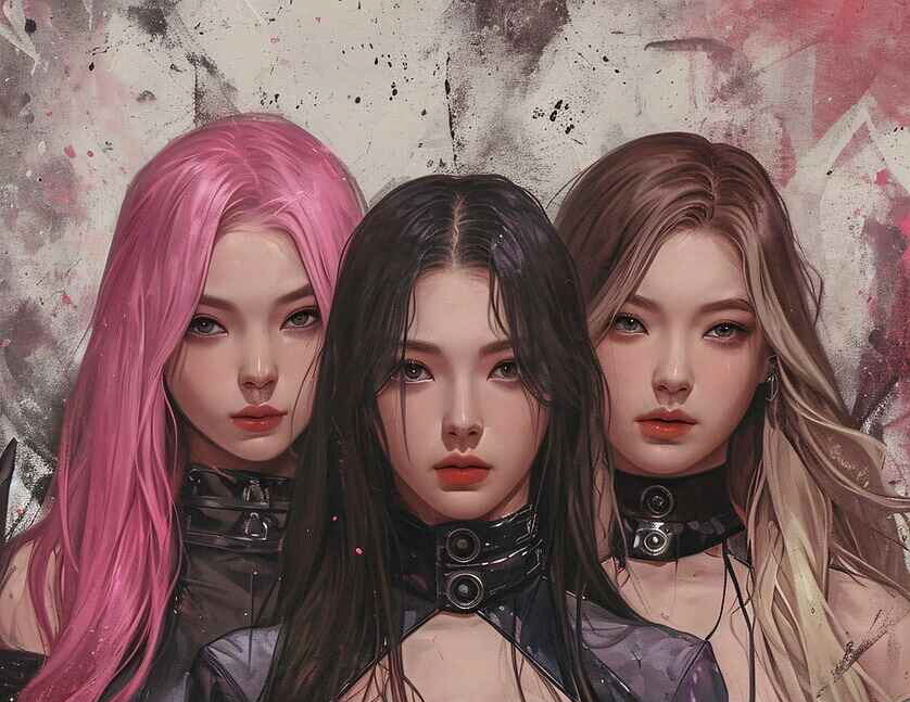 KPop Demon Hunters 참고 이미지