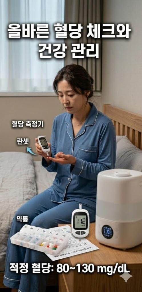 올바른 혈당관리