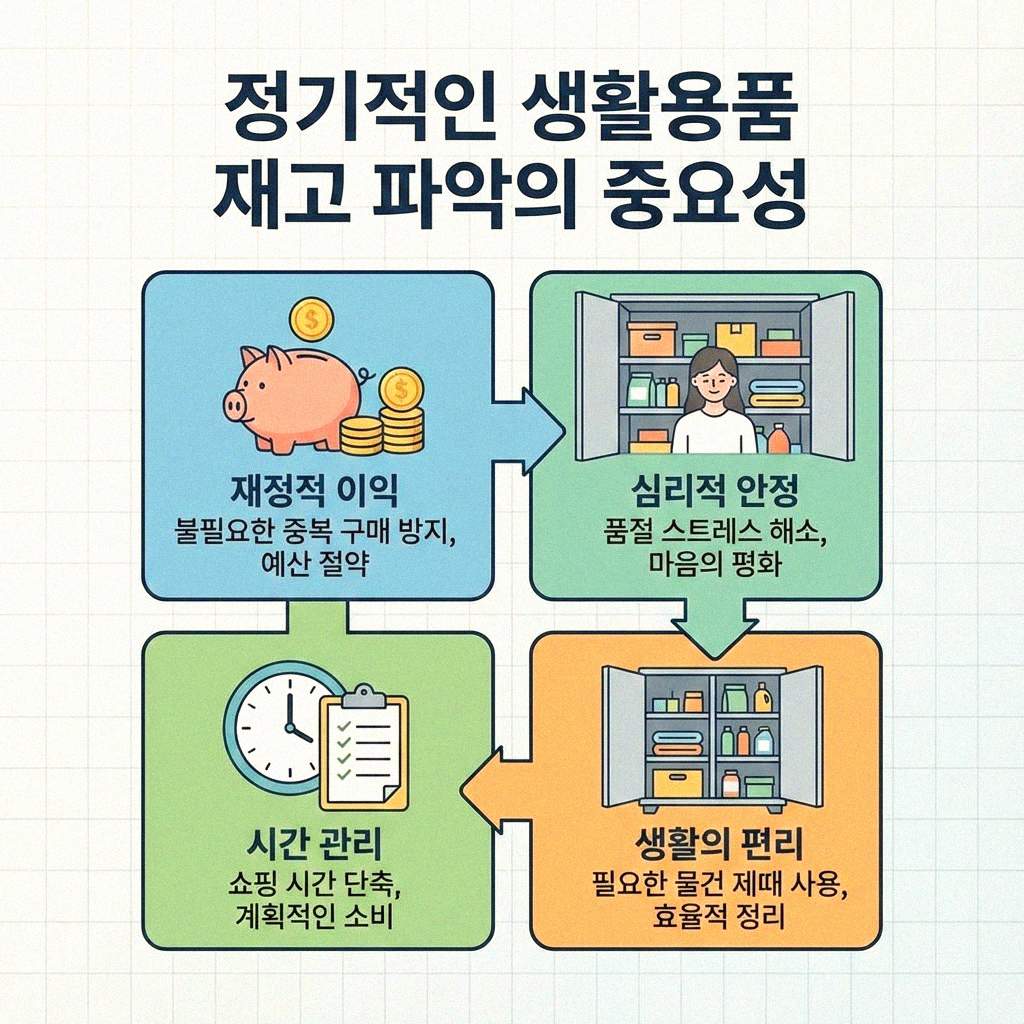 우리 집 생활용품 빈틈없이 챙기는 재고 점검 비법