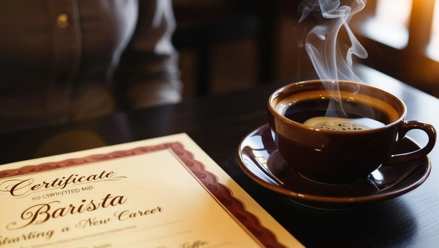 바리스타 자격증과 커피