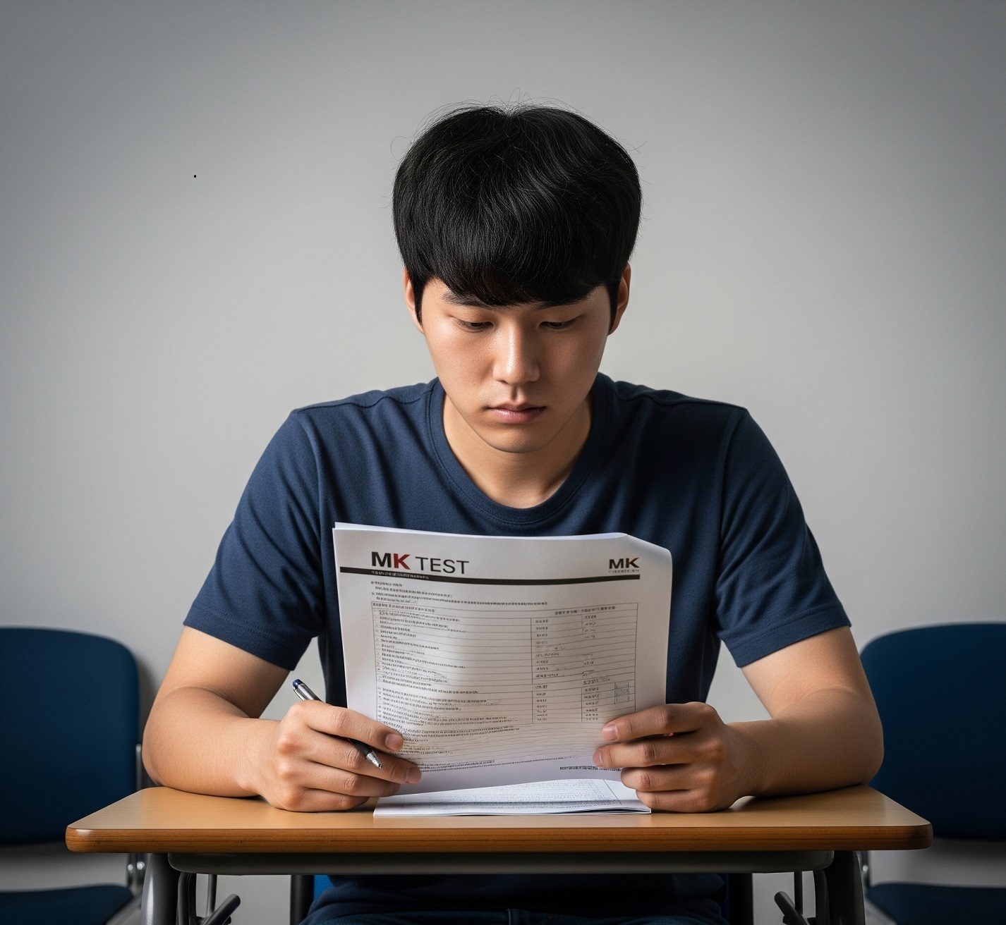 매경테스트 공부하는 모습