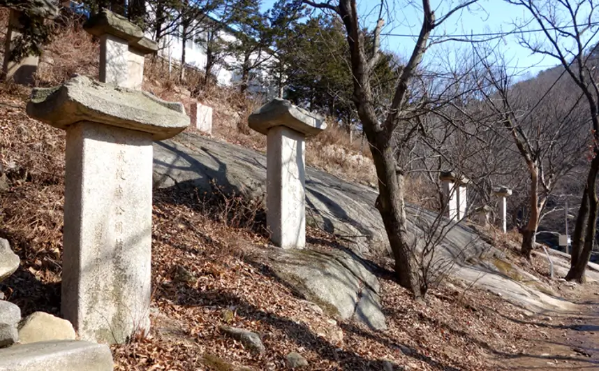 대남문코스-비석거리