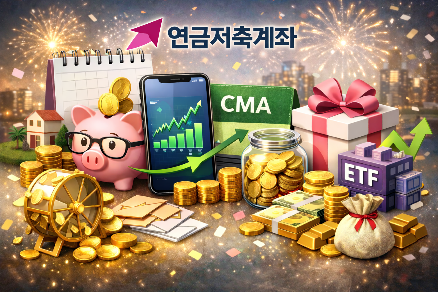 키움증권 연금저축계좌 개설방법 총정리|CMA 입금부터 이벤트 혜택까지 한눈에 관련 사진