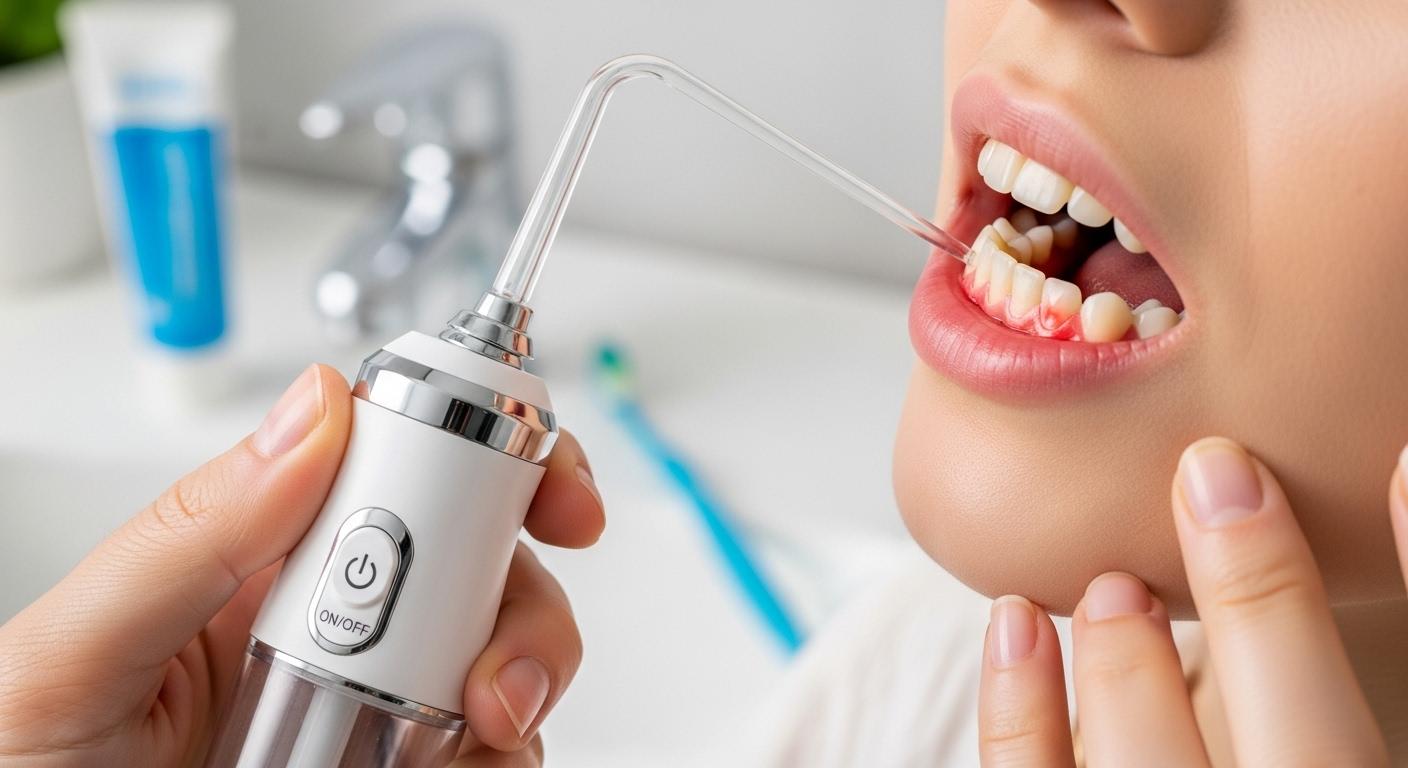 잇몸 통증 충전식 구강세정기 내돈내산 후기