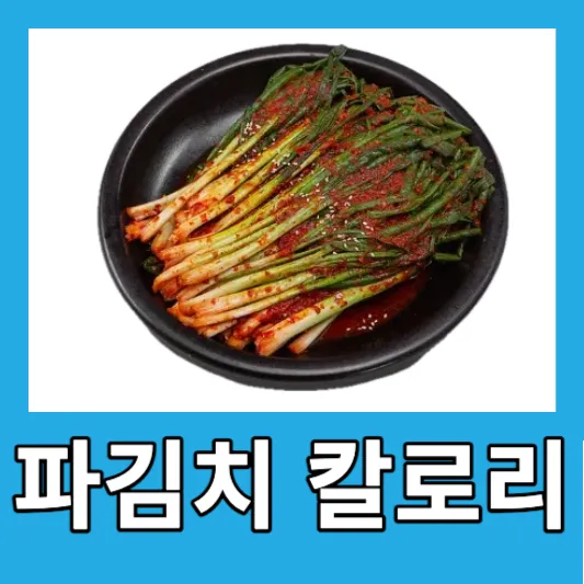 파김치 칼로리
