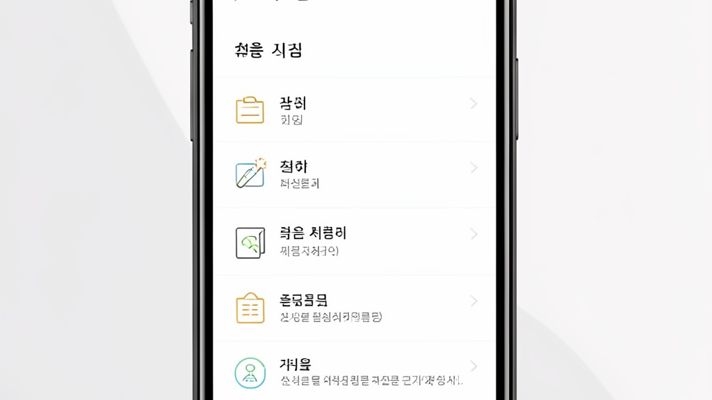 모바일 환경에서 편리하게 이용하는 다음카페 화면