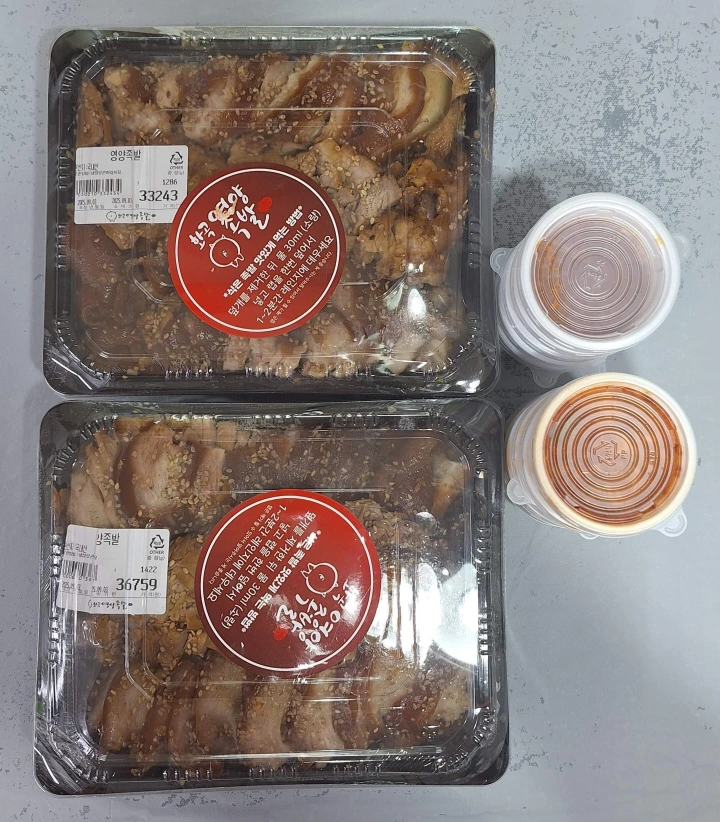 화곡시장-영양족발-포장