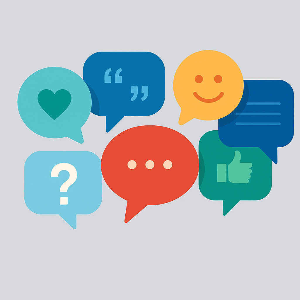 여러가지 대화 사진