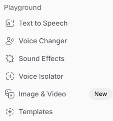 일레븐 랩스 기능들