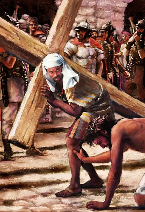 예수님의 십자가 구레네 사람 시몬의 이야기_3