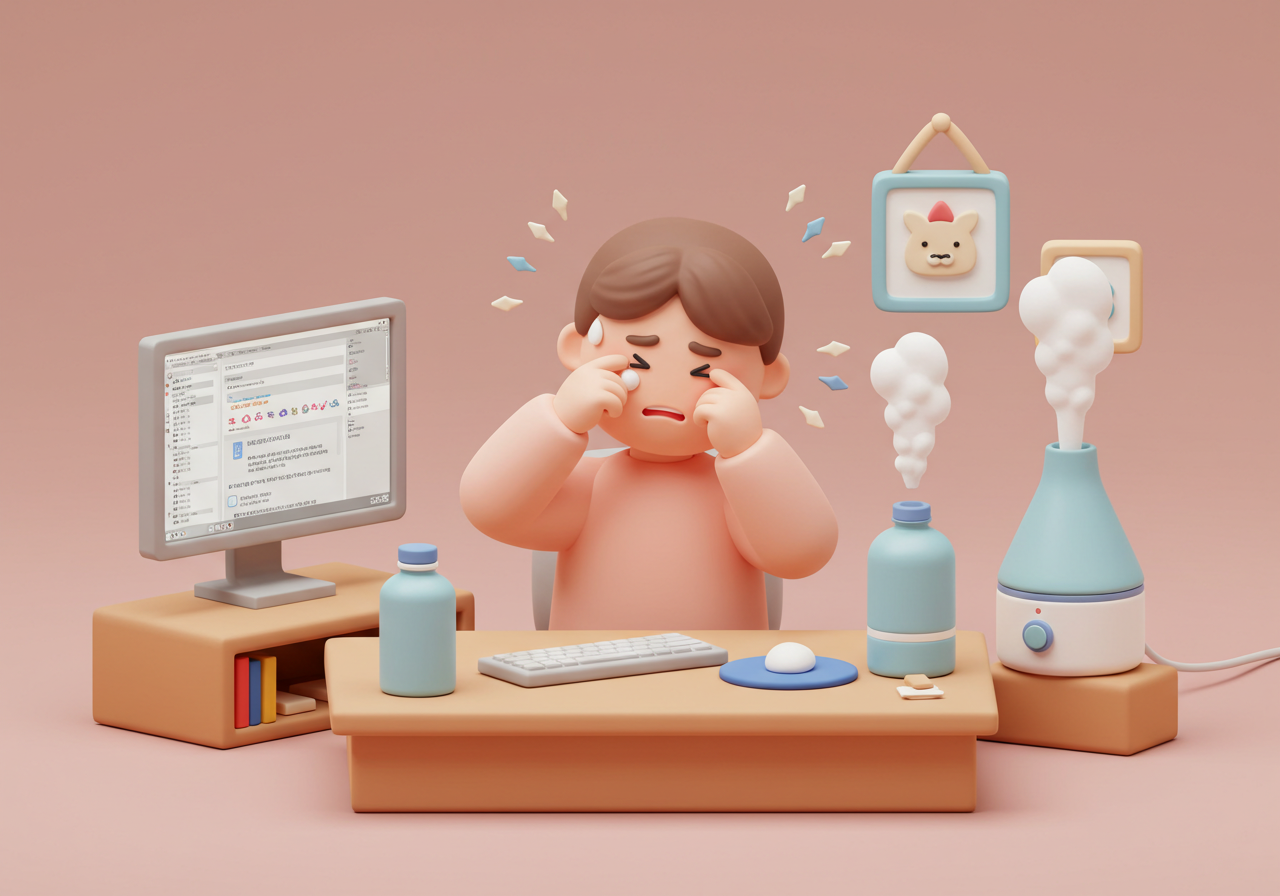 갑자기 눈이 침침하고 흐릿할 때, 원인별 증상과 치료 방법