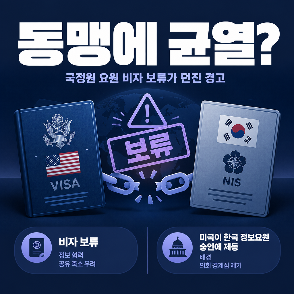 동맹에 균열?