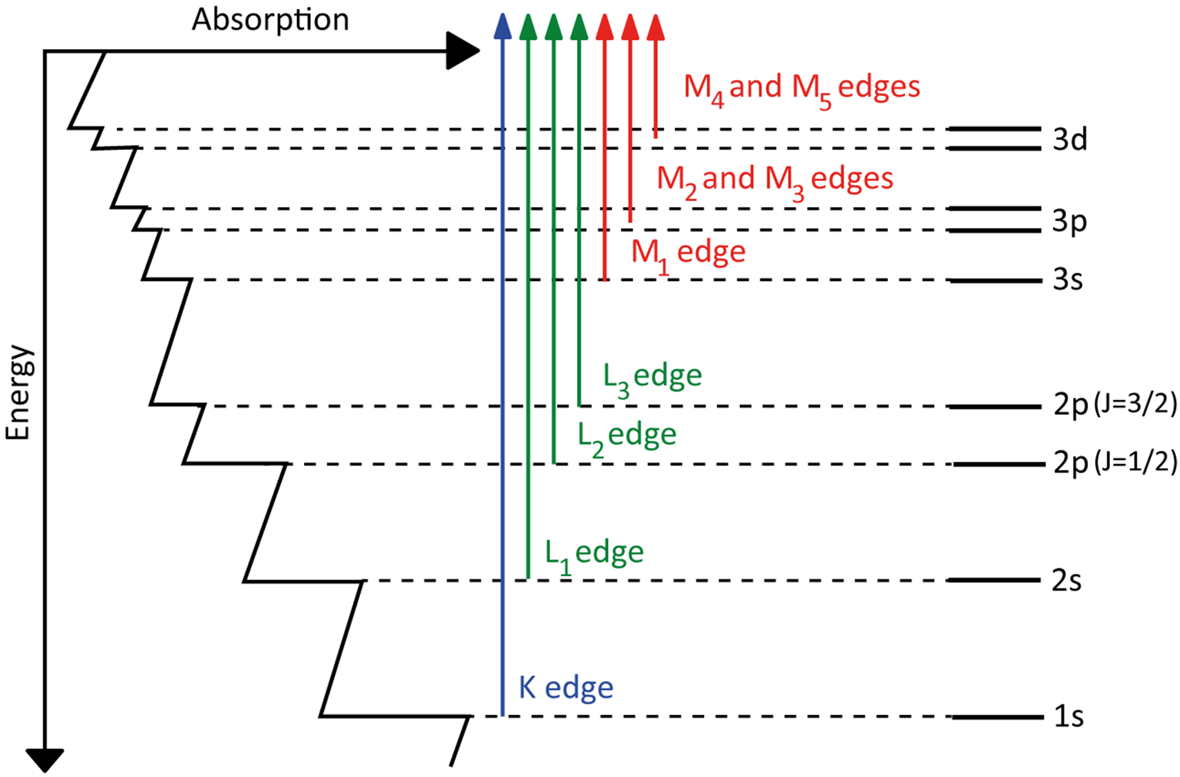 흡수 에너지 edge