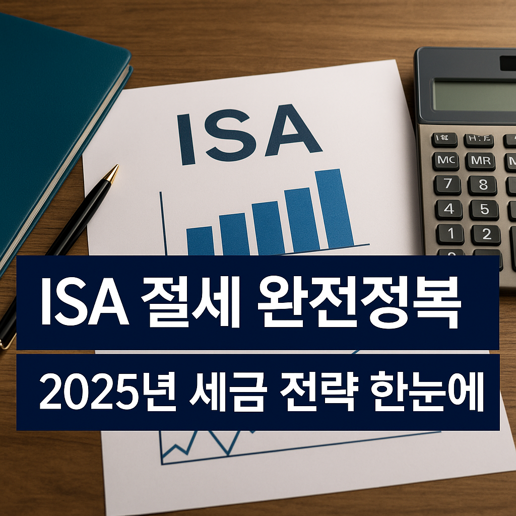 ISA 계좌로 연 200만 원 절세하는 법|2025년 세금 줄이는 진짜 전략