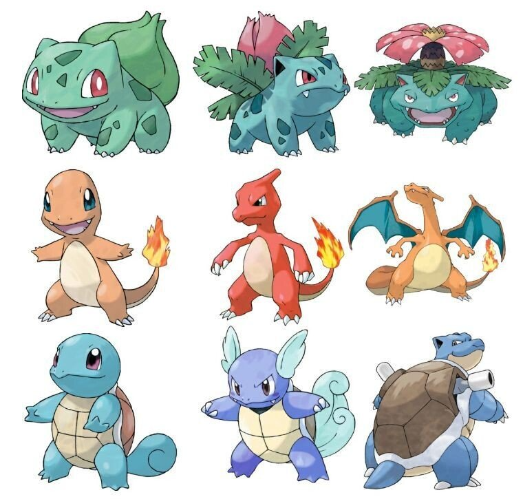 포켓몬고 1세대 캐릭터