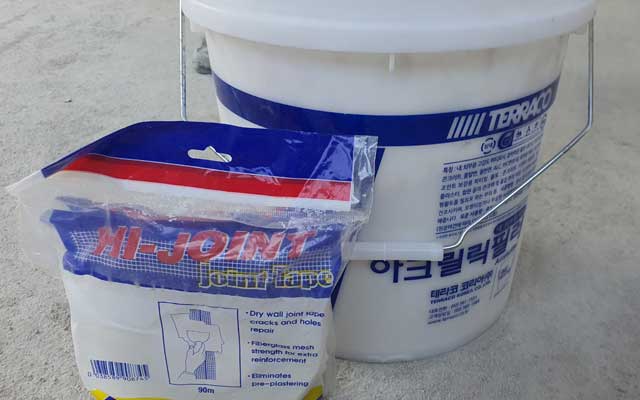 아크릴릭필러-퍼티테이프