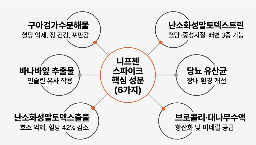니프젠-스파이크-효과-복용-성분-당뇨-효능-프리미엄