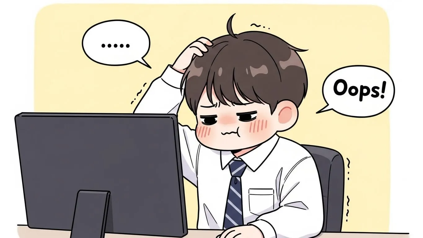 잘못된 인사말의 실수들